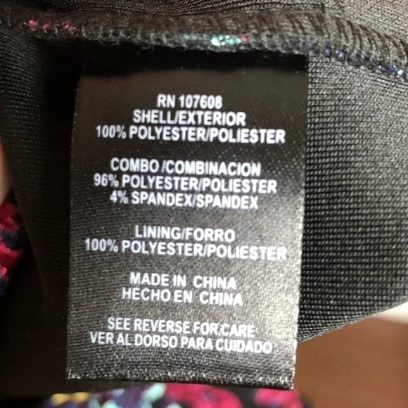 Nicole Miller NY, Floral embroidered dress,NWOT - Picture 8 of 10